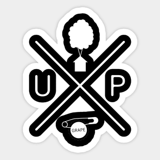 X Up Sticker